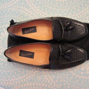 Men's Barcelino Black Tassel Shoes